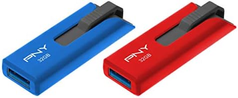 PNY 32 GB USB 2.0 Flash Drive 2-Pack (P-FD32GX2PNY-GE)