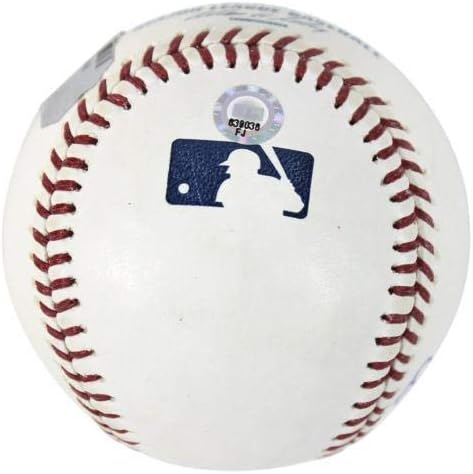 Yankees Yogi Berra & Larsen Ne Aláírt Oml Baseball, MLB FJ839038 - Dedikált Baseball
