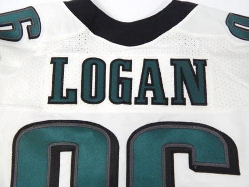 2015 Philadelphia Eagles Bennie Logan 96 Játék Kiadott Fehér Jersey 46 DP29318 - Aláíratlan NFL Játék Használt Mezek