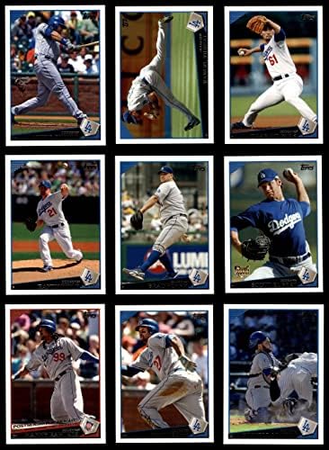 2009 Topps Los Angeles Dodgers Szinte Teljes Csapat készen áll a Los Angeles Dodgers (Set) NM/MT Dodgers