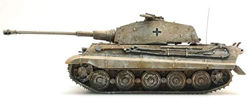 ARTITEC német Tigris II. Henschel Zimmerit, Téli Kamuflázs 1/87 Kész Modell Tartály