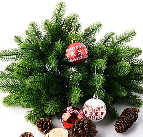 Tökéletes Karácsonyi Dekorációs Ajándék,Mesterséges Fenyő Fa Ágai,30db Zöld Növények, a Tűlevelek DIY Tartozékok Koszorút,