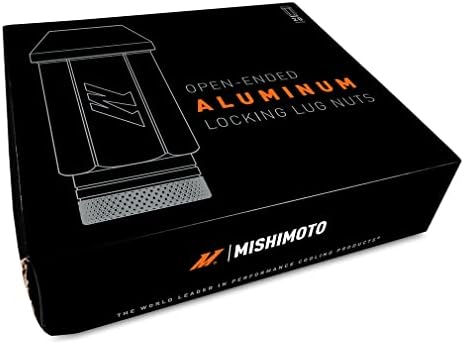 Mishimoto Alumínium Rögzítő Csavarokat M12x1.5, 20pc Szett, Fekete