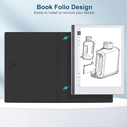 Fintie Slim Esetében figyelemre Méltó 2 Digitális Papír Tabletta 10.3 inch (2020-ig Megjelent) - Prémium PU Bőr Könnyű Könyv Folio Fedél tolltartó,