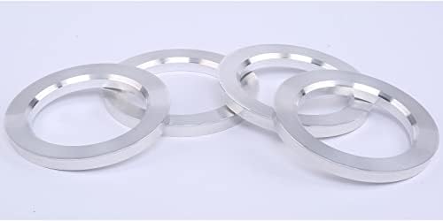 ZHTEAPR 4pc Kerékagy-Központú Gyűrűk/Egyedi Méret/Alumínium Ötvözet Hubrings