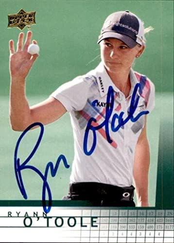 Ryann O ' toole Aláírt 2013-BAN SP Játék Használt Golf Kártya R34 női golf szövetség - Dedikált Golf-Felszerelés