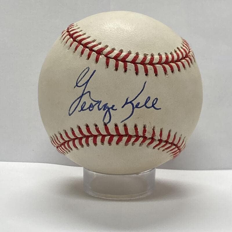 George Kell Egyetlen Dedikált Baseball. Auto SZÖVETSÉG - Dedikált Baseball