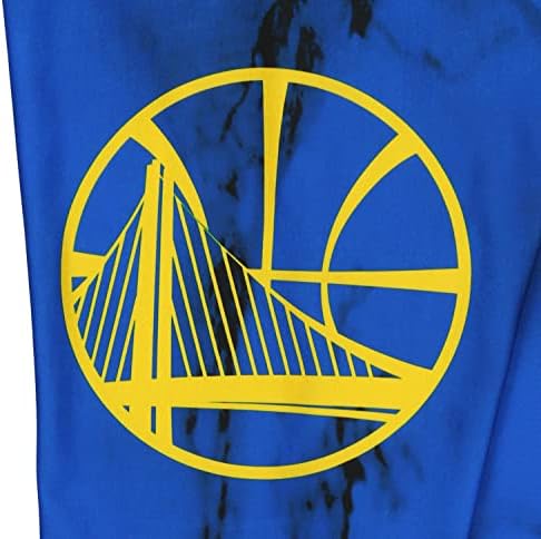 FOCO NBA Női Golden State Warriors Csapatának Színes Márvány Wordmark Legging
