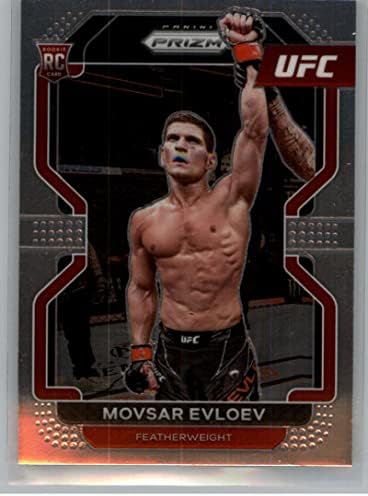 2022 Panini Prizm UFC 130 Movsar Evloev RC Újonc Kártya Hivatalos MMA Trading Card Nyers (NM vagy Jobb) Feltétel