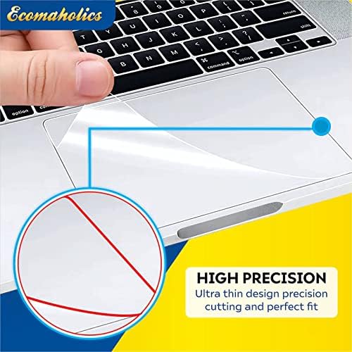 (2 Db) Ecomaholics Laptop Touch pad Védő Fedél Acer ConceptD 3 (CN314-73 / CN314-73G / CN314-73P) 14 hüvelykes Laptop, Átlátható, Nyomon
