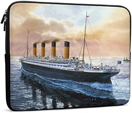 Retro Titanic Régi, Híres Történelmi Laptop Védő tok Laptop Sleeve Táska Aktatáska hordtáska a Férfiak a Nők 13inch