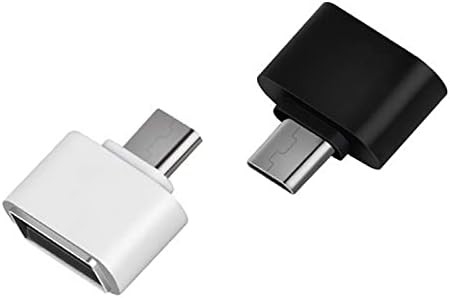 USB-C Női USB 3.0 Férfi Adapter (2Pack) Kompatibilis A Samsung Galaxy S9+ Multi használható konvertáló hozzá Funkciók, mint Például a Billentyűzet,pendrive,egér,stb.(Fekete)