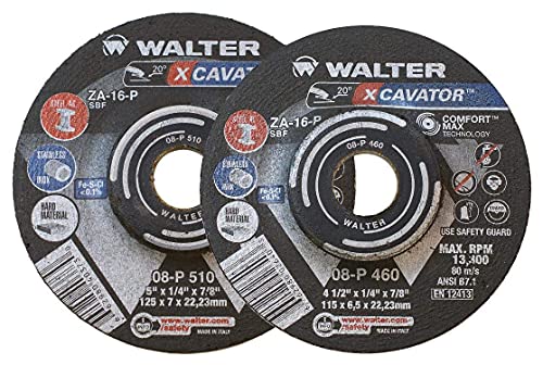 Walter 08P900 XCAVATOR csiszolókorong - [Csomag 25] Egy-16-P Finomság Befejező Kerék