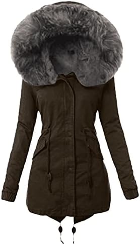 Bunda Bélelt, Meleg Szilárd Tie-Derék Télikabát Női Hood Hosszú Ujjú Kabátot Nyaralás, Szabadidő Plus Size Téli Illik Téli kabát