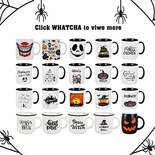 MI Boldog Halloween Tök Vicces Ajándékok Bögre Kávé, Tea Csésze 14oz Kerámia
