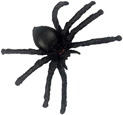 50 Db Tréfa Hamis Pókok Reális Műanyag Bogarak Kedvenc Trükk Vicc Játékok Kellékek Halloween Karácsonyi Party kellék, Dekoráció