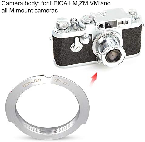 A kamera Lencséje a Mount Adapter Gyűrű, L(M39)-LM 35-135mm Objektívvel Adapter Gyűrű Leica M39 LSM VAGYOK Lencse Leica VM