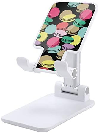 Színes Macarons Összecsukható Asztali mobiltelefon Jogosultja Hordozható Állítható Állvány Utazási Íróasztal Kiegészítők