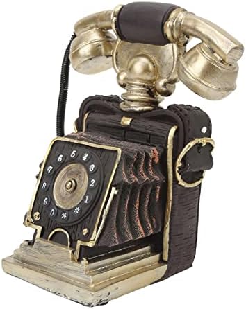 Naroote Dekoratív Telefon Modell, Vintage Telefon Modell, Zamatos, Finom Szimulált Gyanta a Tanulmány Kávézó