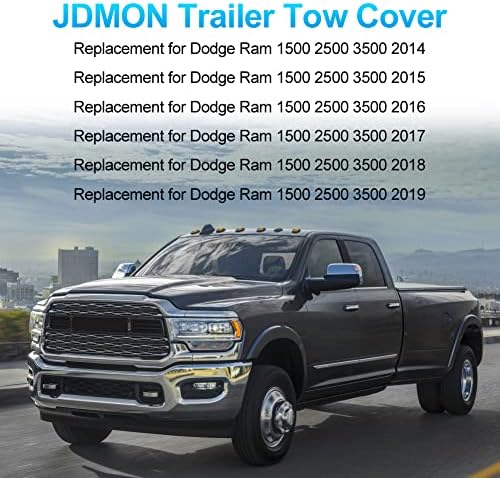 JDMON Csere Pótkocsi Vontatására Fedezze Dodge Ram 2500 3500 Pickupok 2014-2019 Teherautók Vontató Előkészítő Csoport Ágy Csatlakozó