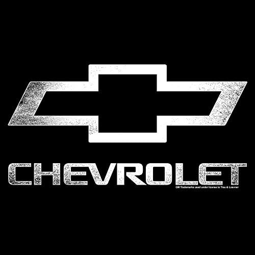 Tee Luv Chevrolet Logo Hoodie - Hivatalosan Engedélyezett Chevy Kapucnis Pulóver