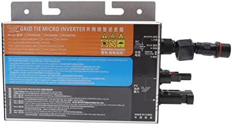 Napenergia Micro Inverter, Szolár Rács Nyakkendő Inverter, IP55 MPPT Rács Nyakkendő Micro Inverter PV Bemenet, 18V, hogy 60V DC Bemeneti
