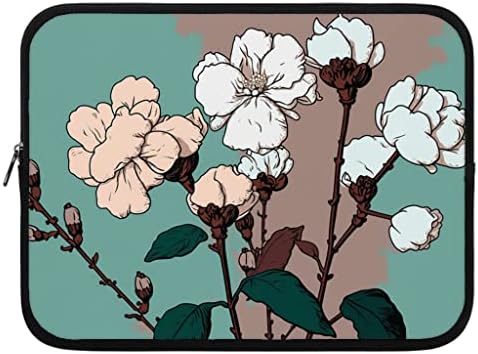 Aranyos Virág Tabletta Hüvely - Kreatív Tabletta Hüvely - Cool Art hordtáska - 10 cm