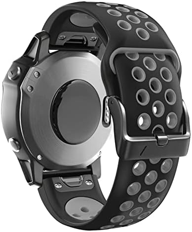 PCGV Smart Watch Szilikon Karóra Heveder zenekar A Garmin Fenix 7 7X 6X 6 Pro 5X 5 Plusz 3HR Easy Fit gyorskioldó Karszalag 26 22mm