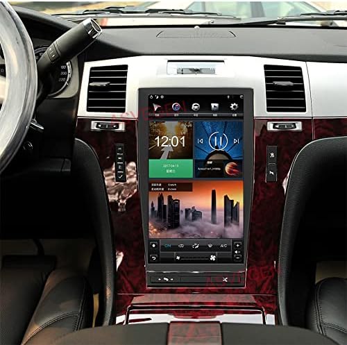 ASVEGEN 13.6 Hüvelyk Függőleges érintőképernyő Android 9.0 Autó Hifi GPS Navigáció a Cadillac Escalade 2008-2012-es, 4+64 GB