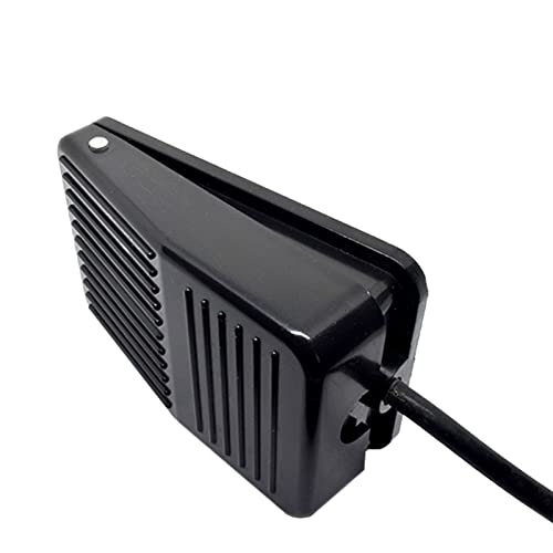 BASNI 1db Elektromos Pedál Kapcsoló hálózati Vezérlő SPDT On Off 1NO1NC Pillanatnyi Elektromos Kapcsoló (Színes : 0.5 m Kábel)