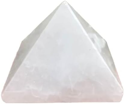Fehér Kvarc Kristály Piramis a Meditáció Pozitív Energia Gyógyító Csakra Kiegyensúlyozó délről északra Szobor, Otthon Dekoráció
