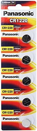 Panasonic 3V Lítium Elem Méret CR1220 (Csomag 5)