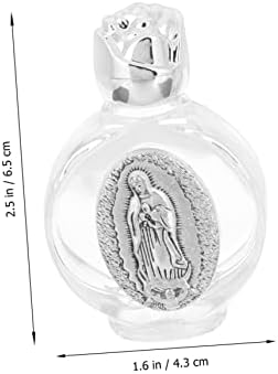 TENDYCOCO Szent Víz, Üveg, Fém Waterbottle Dobó Üveg Lány Ajándék Egyház Szent Üveg Ördögűzés Víz Üveg szenteltvizet Üveg Üres palackokkal