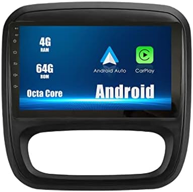Android 10 Autoradio Autós Navigációs Sztereó Multimédia Lejátszó, GPS, Rádió, 2.5 D érintőképernyő forRENAULT TRAFIC/OPEL VIVARO