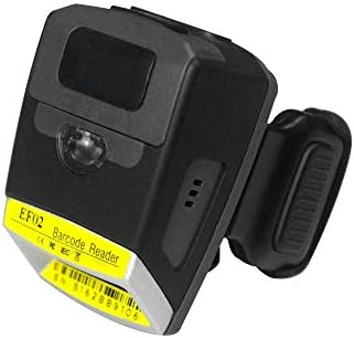 Posunitech 2D-s Gyűrű Vonalkód olvasó Bluetooth 2D QR Zebra SE4107 Reader Portable Hordozható Mini Ujját vonalkód Olvasó Működik a Windows,