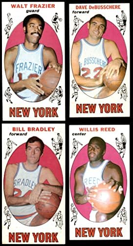 1969-70 Topps New York-i Knicks Csapat Set New York Knicks (Set) EX+ Knicks