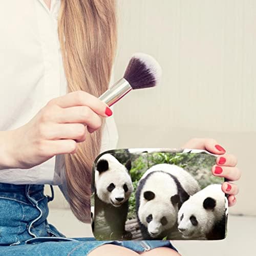 TBOUOBT Kozmetikai Női Táskák, Smink Táska Utazási Tisztálkodási Táska Kiegészítők Szervező, Állat Panda