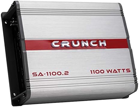 Crunch SA-1100.2 Smash Sorozat 1,100-Watt 2-Csatornás Osztályú AB Erősítő