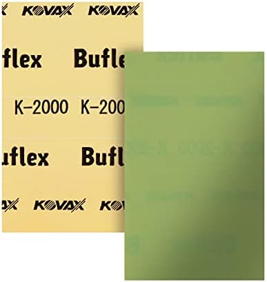 Buflex Vizes Polírozó Lap, Fekete K-3000, PSA Stickon, 191-1501, 25 Lap