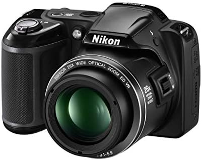 Nikon COOLPIX L810 16.1 MP Digitális Fényképezőgép 26x Zoom NIKKOR ED Üveg Lencse, 3 hüvelykes LCD (Fekete) (Régi Modell)