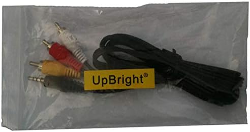 UpBright Új AV/V 3.5 mm-es Mini Dugó-3 RCA Audió Videó TV Kompozit kábel Kábel Vezető Kompatibilis Jadoo 4 Jadoo4 IPTV TV Vezeték nélküli