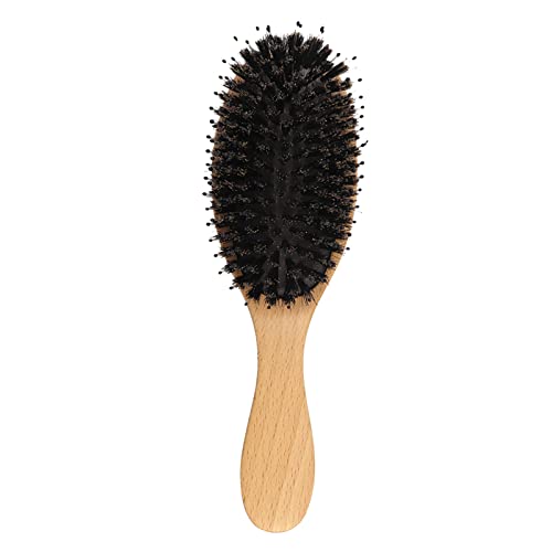 Sörtéjű emelő comb Fából készült fésűt Női haj masszázs ecset Fodrász fésű