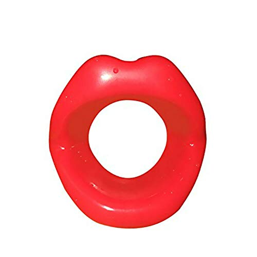 Arca vékony Fejt Szilikon gumi Face-lift Eszköz feszítő izom Ajkak Tréner (Fekete)