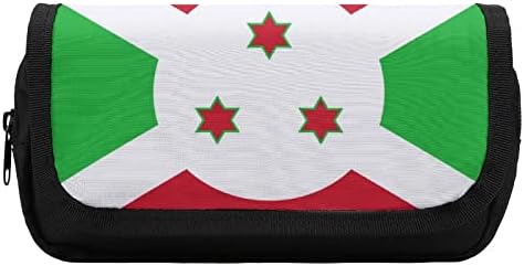 Zászló Buregundi tolltartó Dupla Zip Toll, Táska, Nagy Kapacitású tolltartó Írószer Táska, Otthon, Irodában