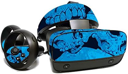 MightySkins Bőr Oculus Rift S - Kék Koponyák | Védő, Tartós, Egyedi Vinyl Matrica wrap Borító | Könnyű Alkalmazni, Távolítsa