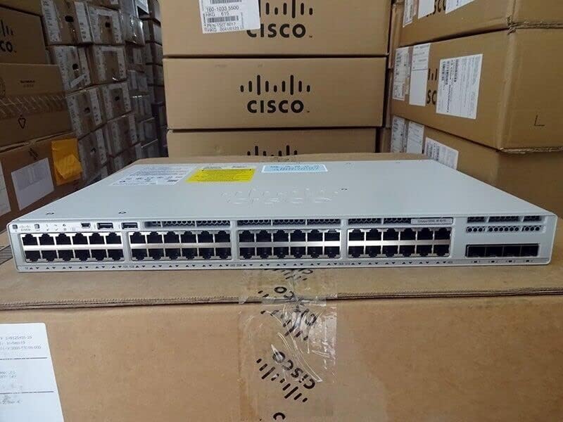 C9200L-48T-4G-EGY Cisco Új Kapcsoló 48-Port Rack szerelhető
