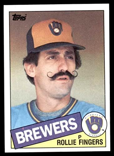 1985 Topps 750 Rollie Ujjak Milwaukee Brewers (Baseball Kártya) NM/MT Brewers
