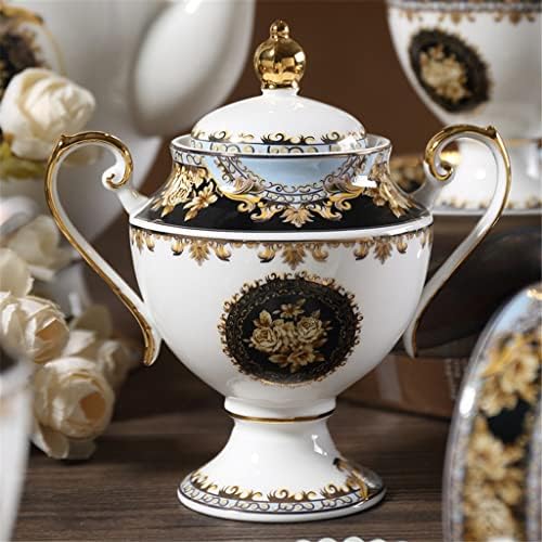 Kávét Európai stílusú Bíróság Kávé Meghatározott Nemes, Elegáns Délutáni Tea Tea Set Set Home Házavató Esküvői Emlék