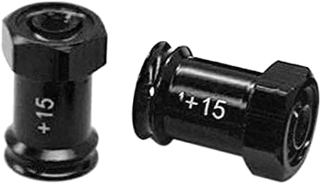 kingsea 4db/Szett Alumínium 12 mm Hex Adapter (+15mm) Kompatibilis 1/16 Mini E-Revo, Mini Slash, Mini Csúcstalálkozó Frissítés Alkatrészek