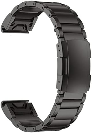 FORFC 22 26mm Titán Ötvözet Watchband Heveder Karkötő a Garmin 5 5X Plusz 6 6X Pro 3HR 945 Sport gyorskioldó Smart Óra Tartozék (Szín